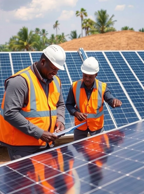 Trabalhamos com energia renovável Trabalhamos com energia renovável
